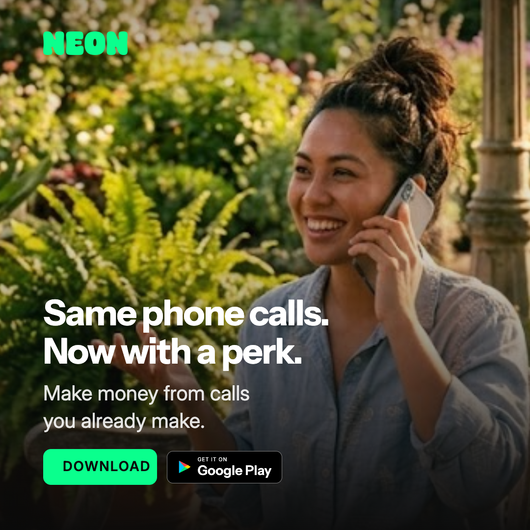 Neon Mobile Facebook ad