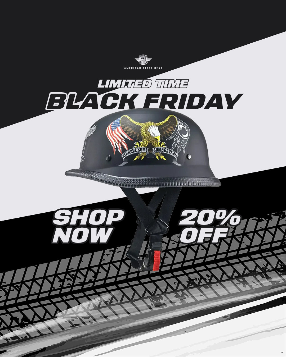 BikerGear - Freedom Wear Facebook ad