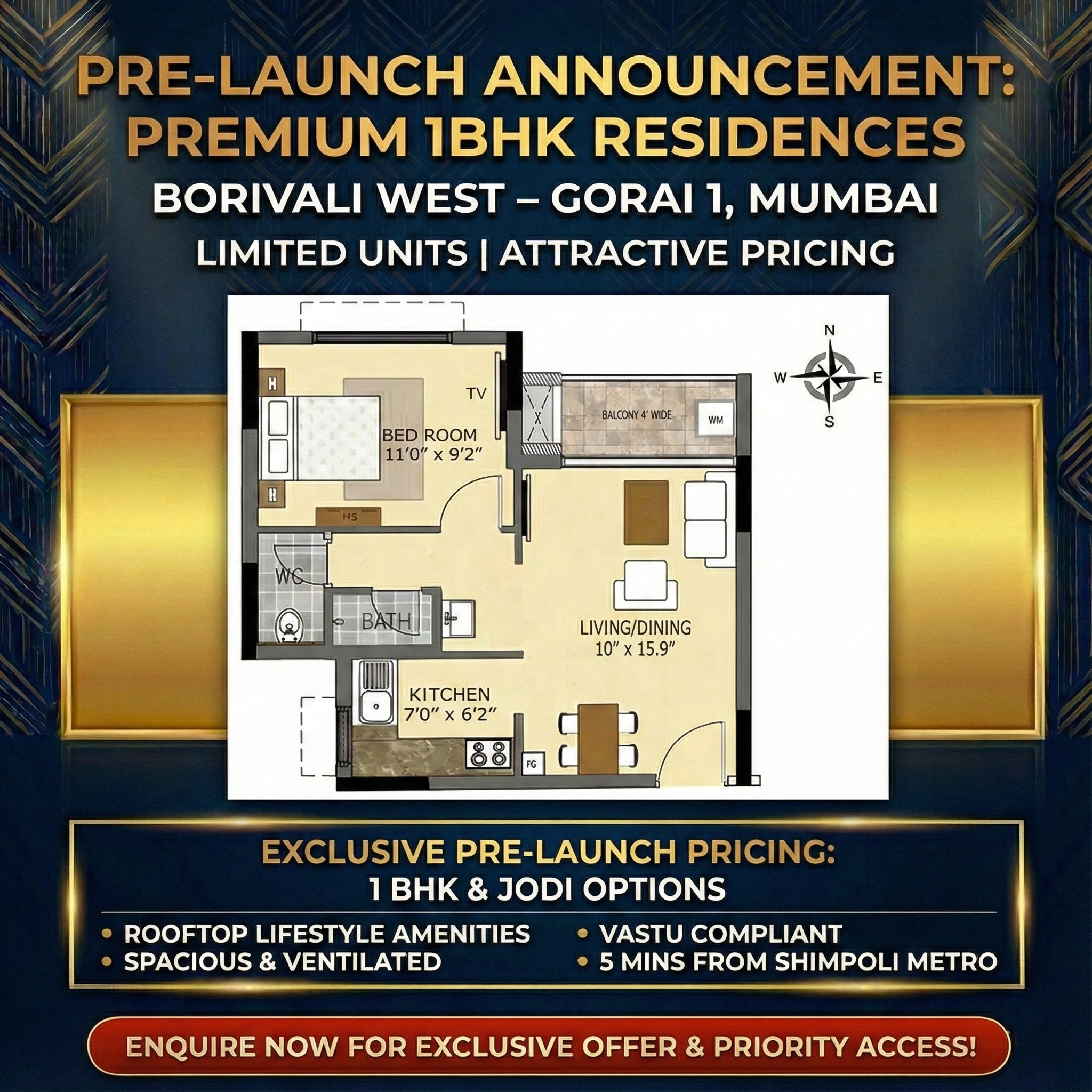 Real Estate Mumbai Facebook ad: This 22-Storey Tower Is Redefining Luxury Living in Gorai…