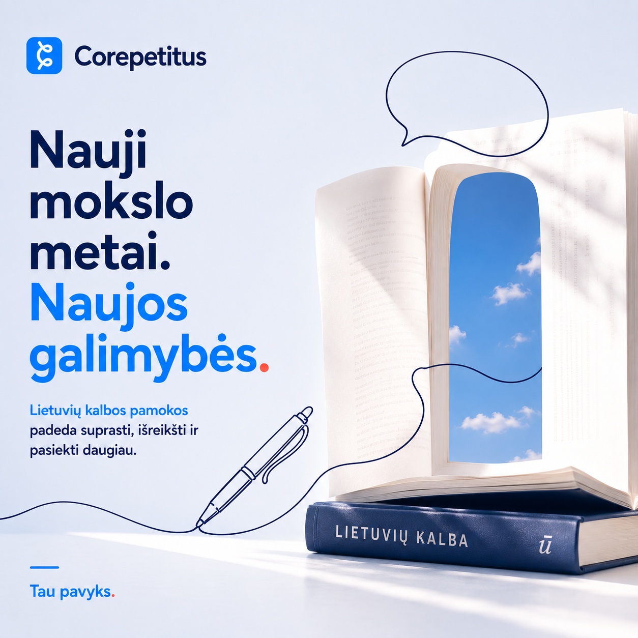 Corepetitus Facebook ad