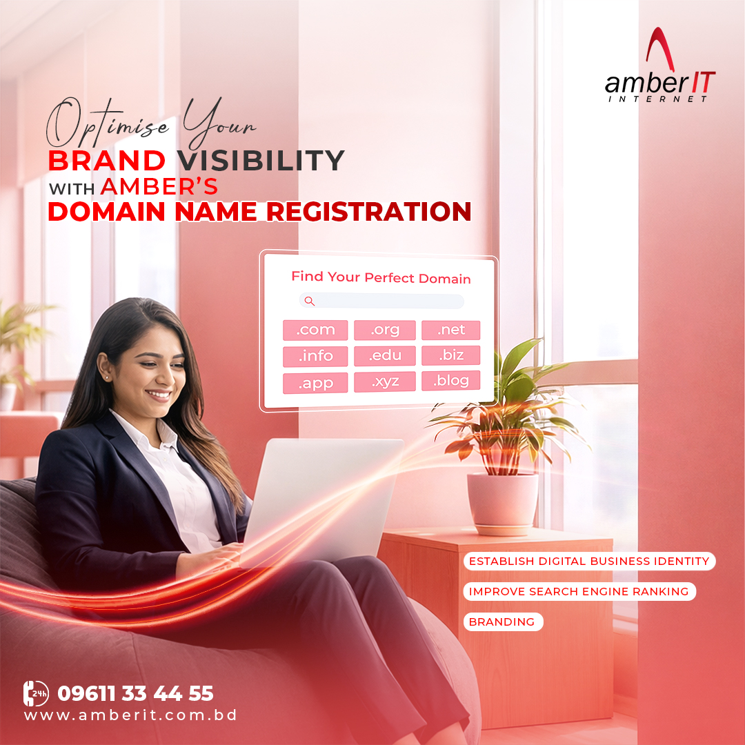 Amber-IT Business Communication Facebook ad: Your business deserves a digital infrastructure that is…
