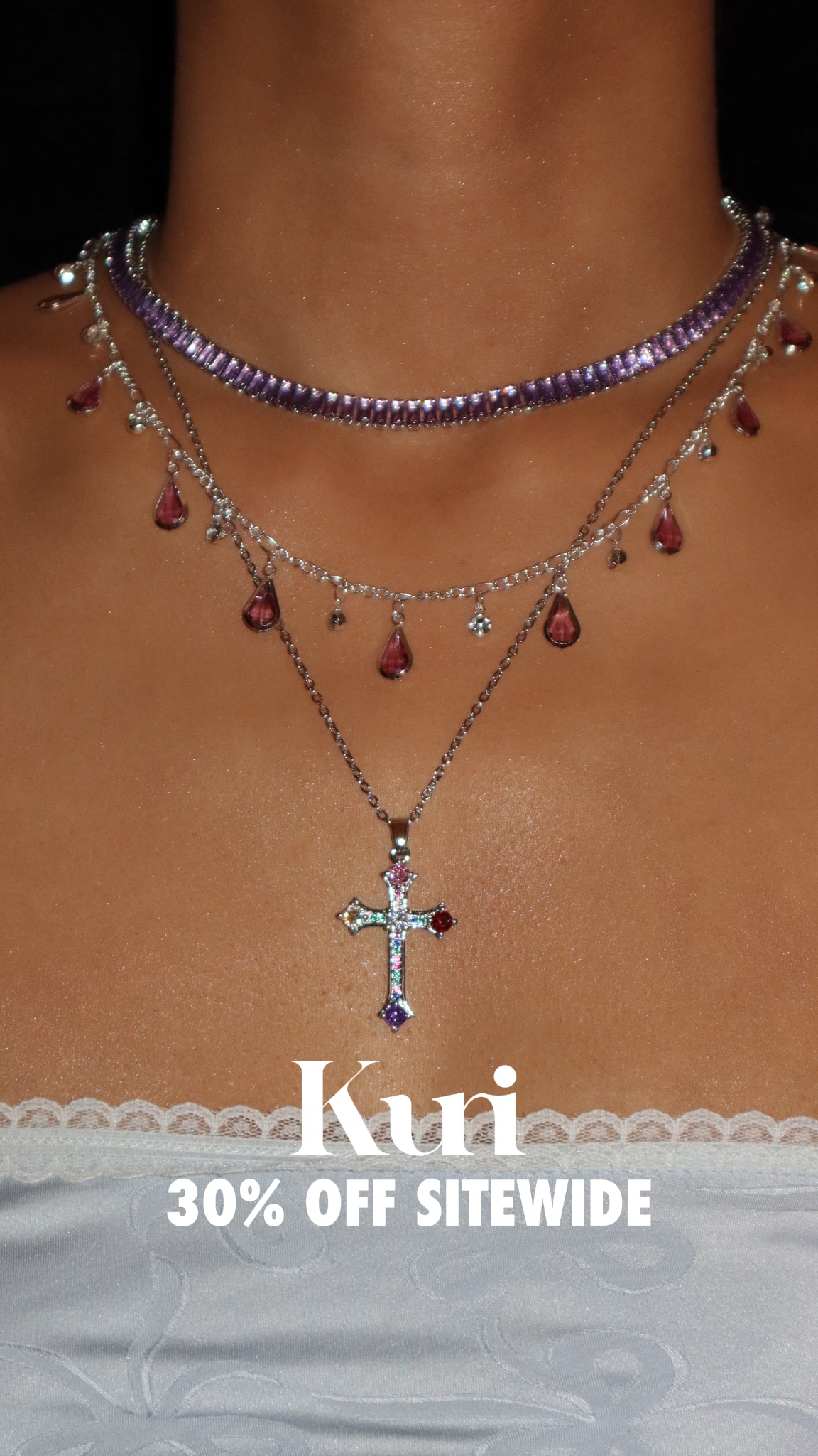 Kuri jewelry Facebook ad