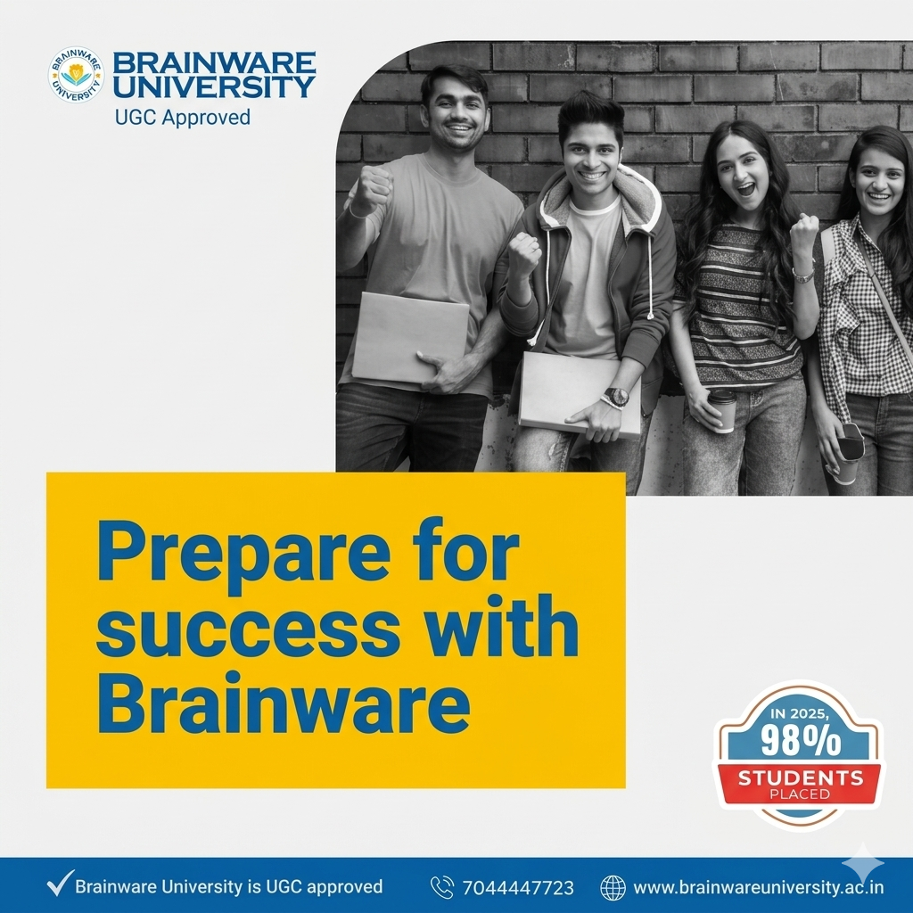 Brainware University Facebook ad