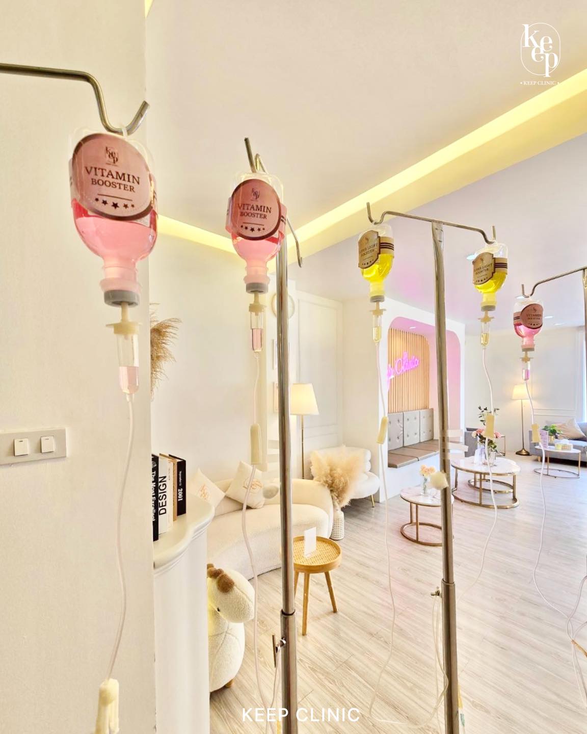 Keep Clinic - คลินิกเสริมความงาม รักษาสิว โบท็อก ฟิลเลอร์ เมโสหน้าใส Facebook ad: วิตามินผิว วิตามินใจ เพิ่มความขาวใสให้ผิวออร่า