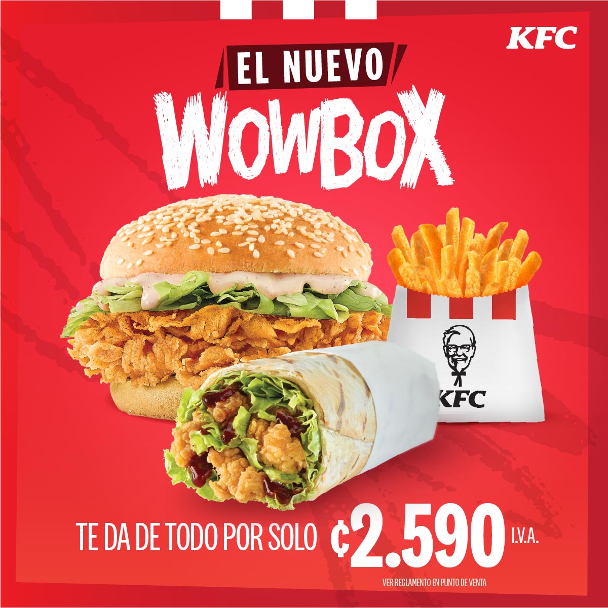 KFC Facebook ad