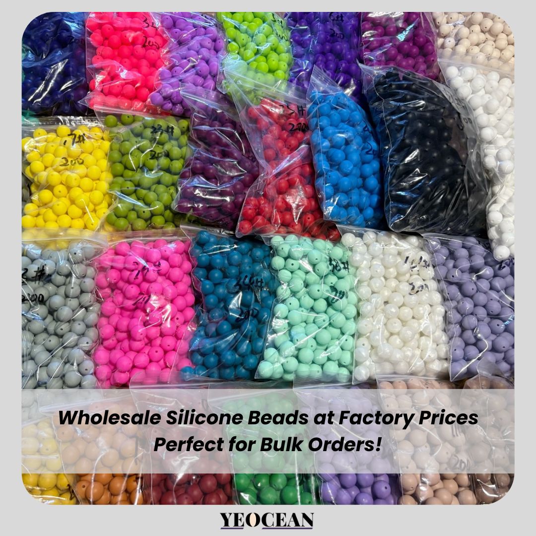 Yeocean Facebook ad: Looking for wholesale silicone beads, focal beads, beadable…