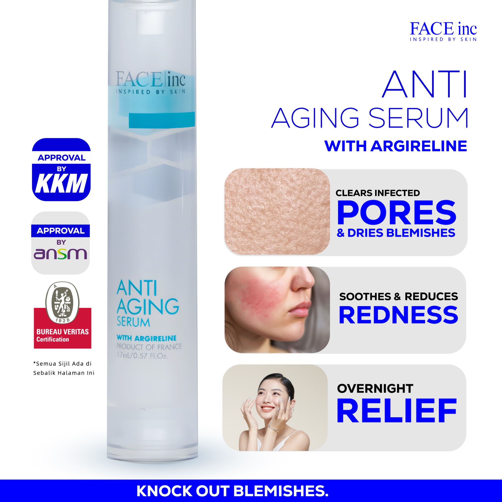 The Face Inc MY Facebook ad: Smooth, Firm Skin Starts Here