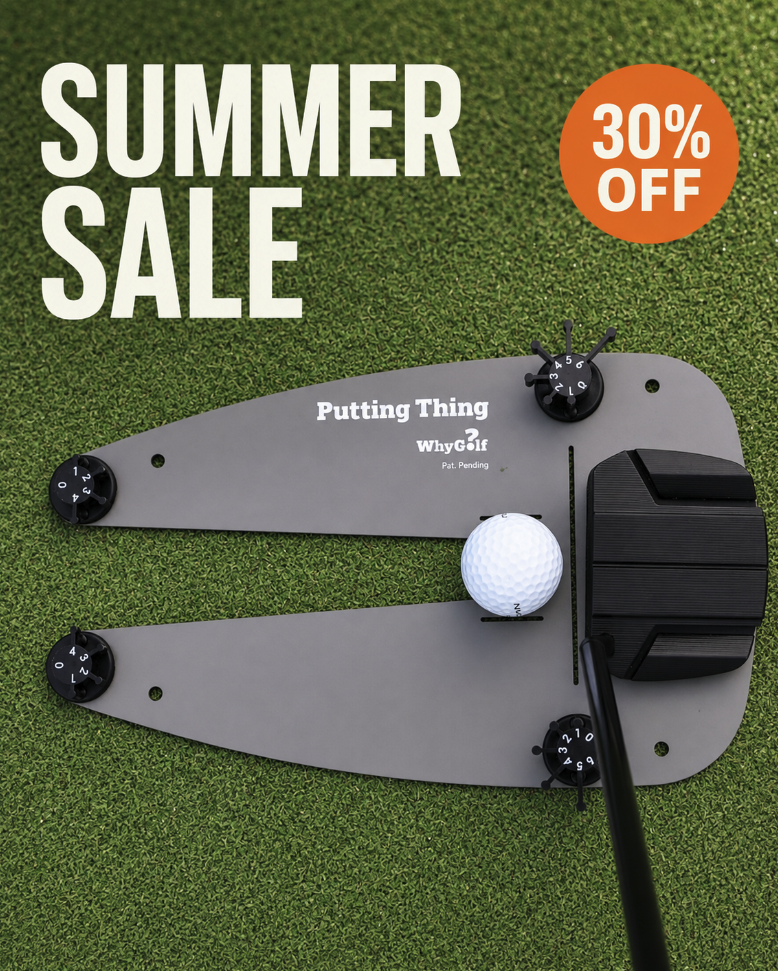 WhyGolf Facebook ad