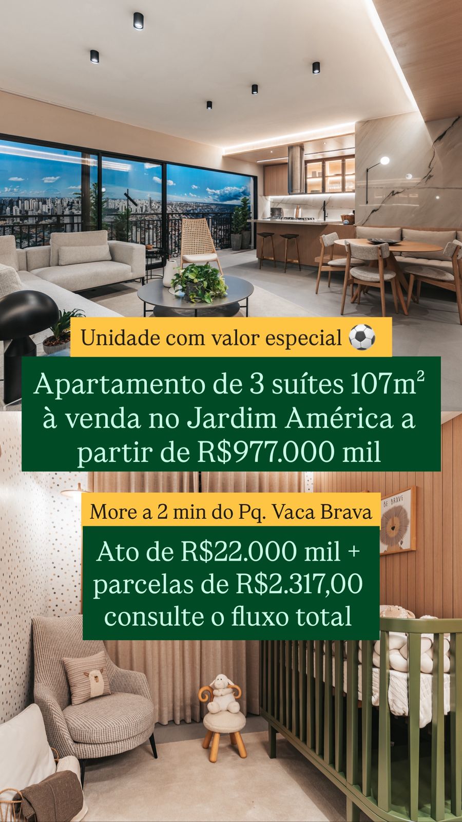 Água Santa Incorporadora Facebook ad