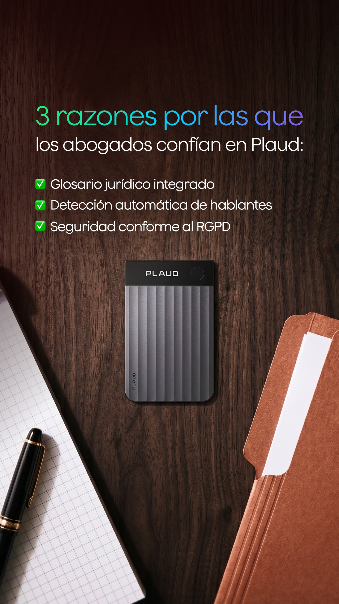 Plaud Facebook ad