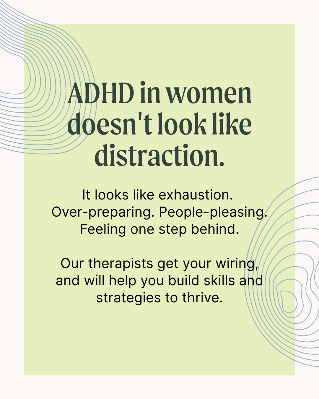 Just Mind Counseling Facebook ad from Mar 26, 2026