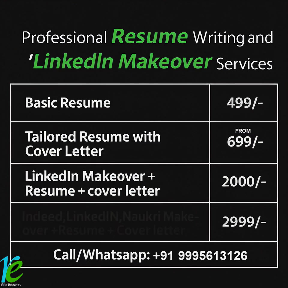 Elite Resumes Facebook ad
