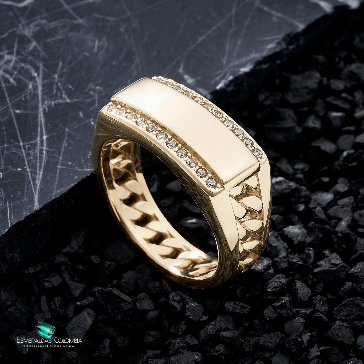 Esmeraldas Colombia Facebook ad: ORO LAMINADO 18K AUTÉNTICO