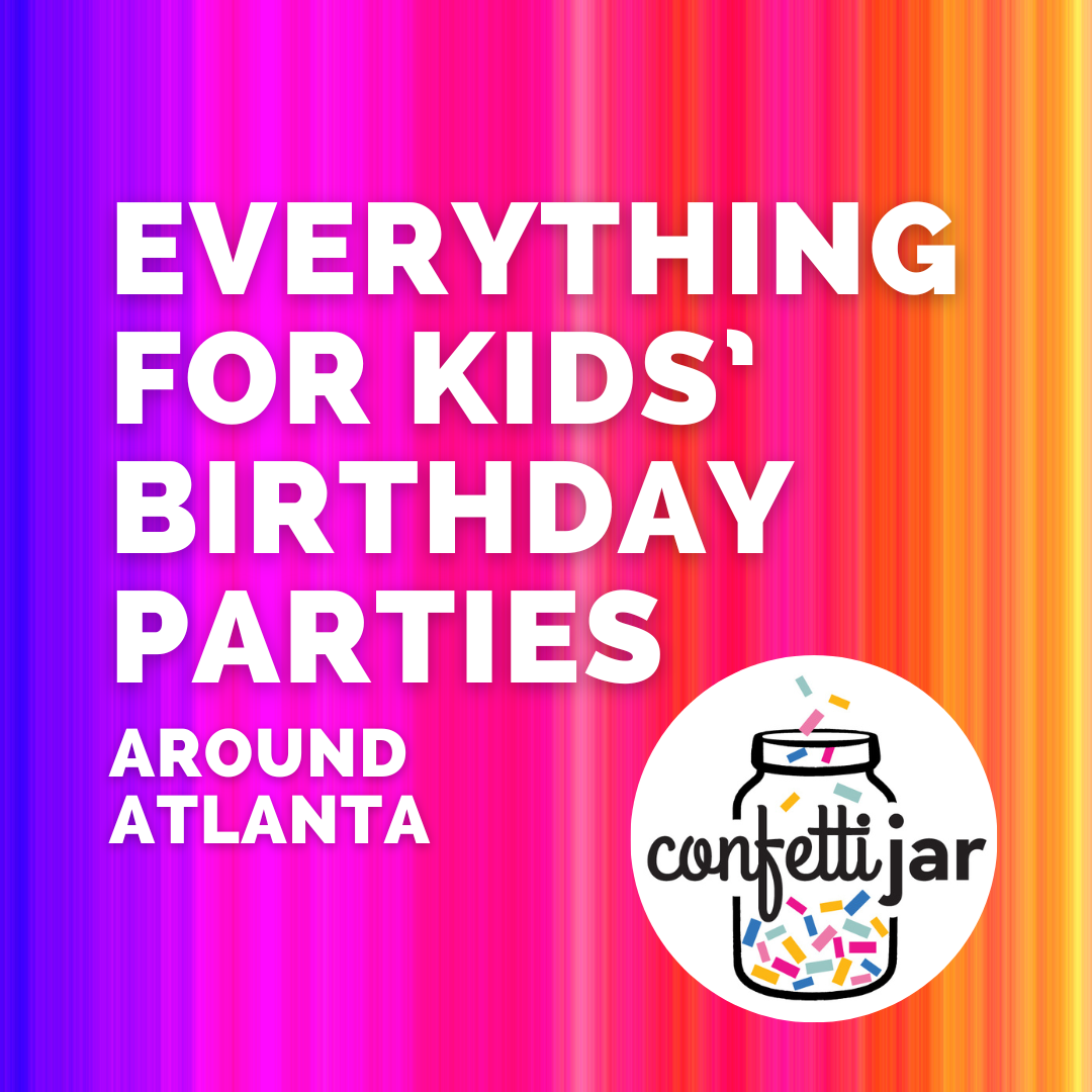 Confetti Jar Facebook ad: Find & book everything for kids' birthday parties…