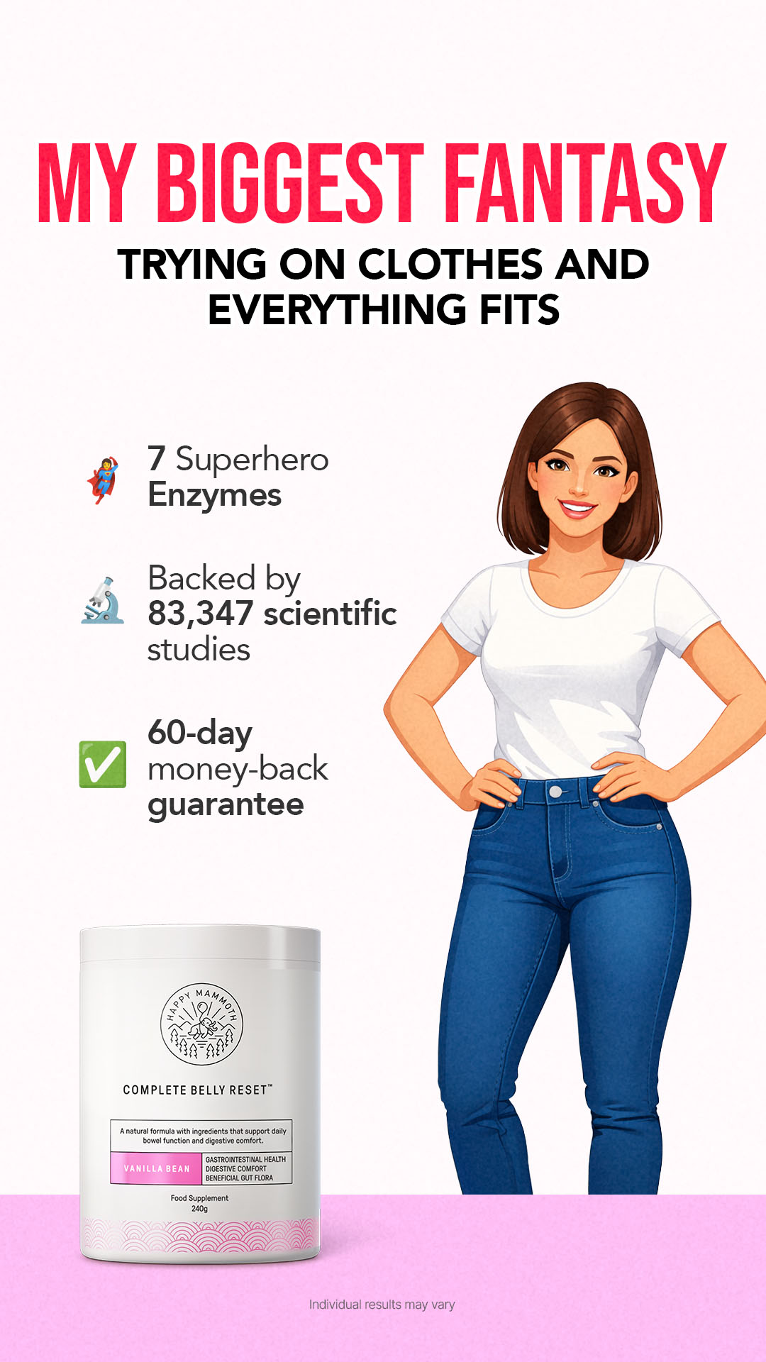 Happy Mammoth Facebook ad