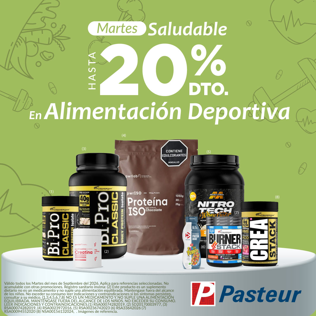 Farmacias Pasteur Facebook ad: Martes Saludable