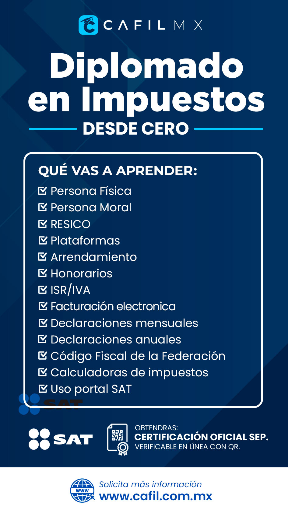 CAFIL México Facebook ad from May 6, 2025