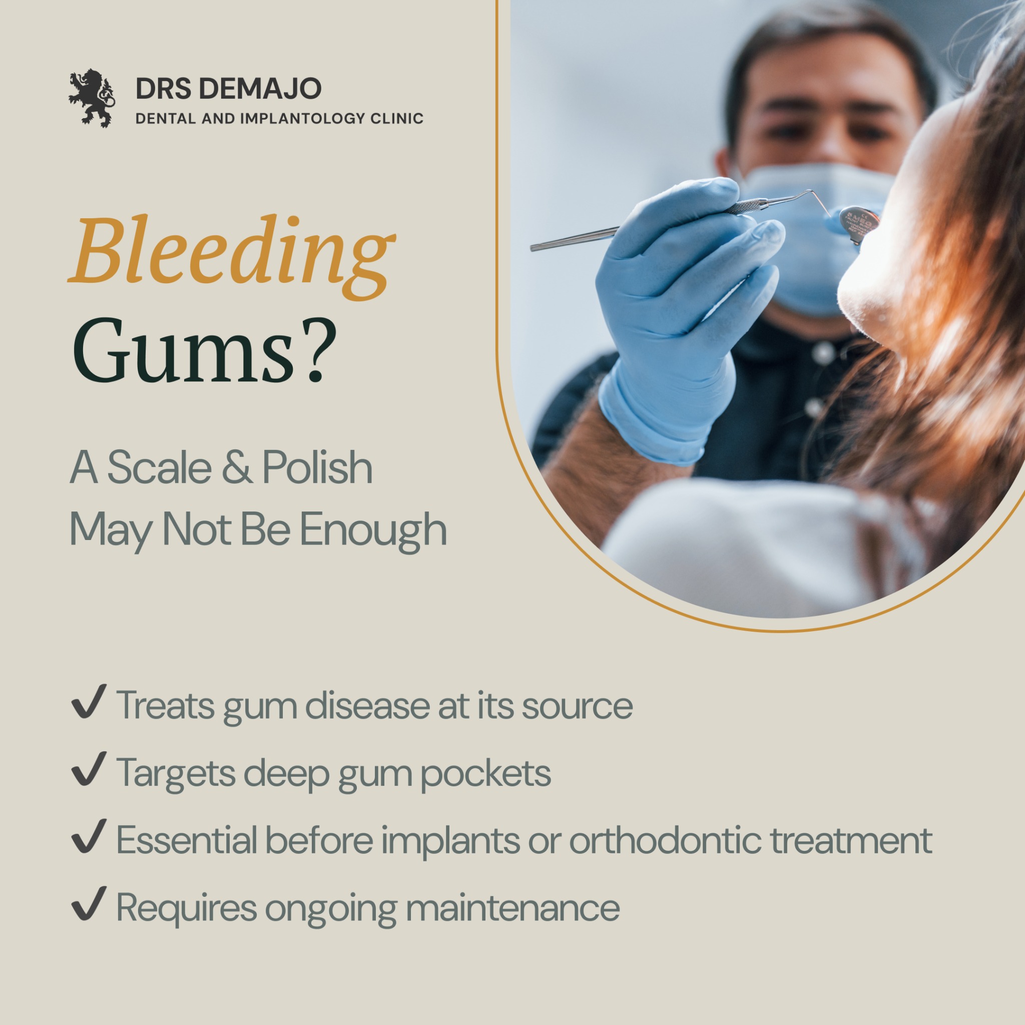 Demajo Dental Clinics Facebook ad