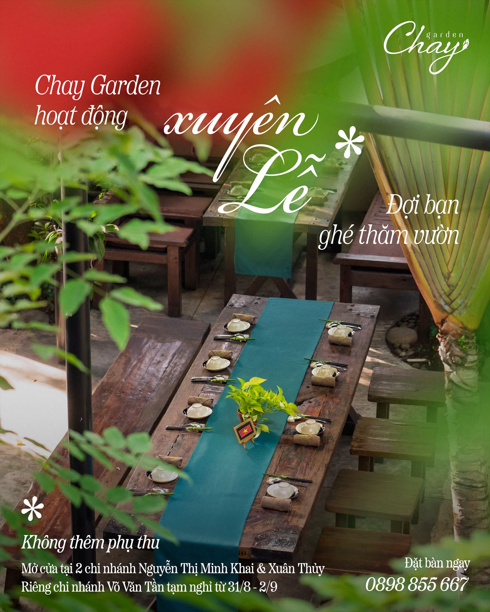 Chay Garden Facebook ad
