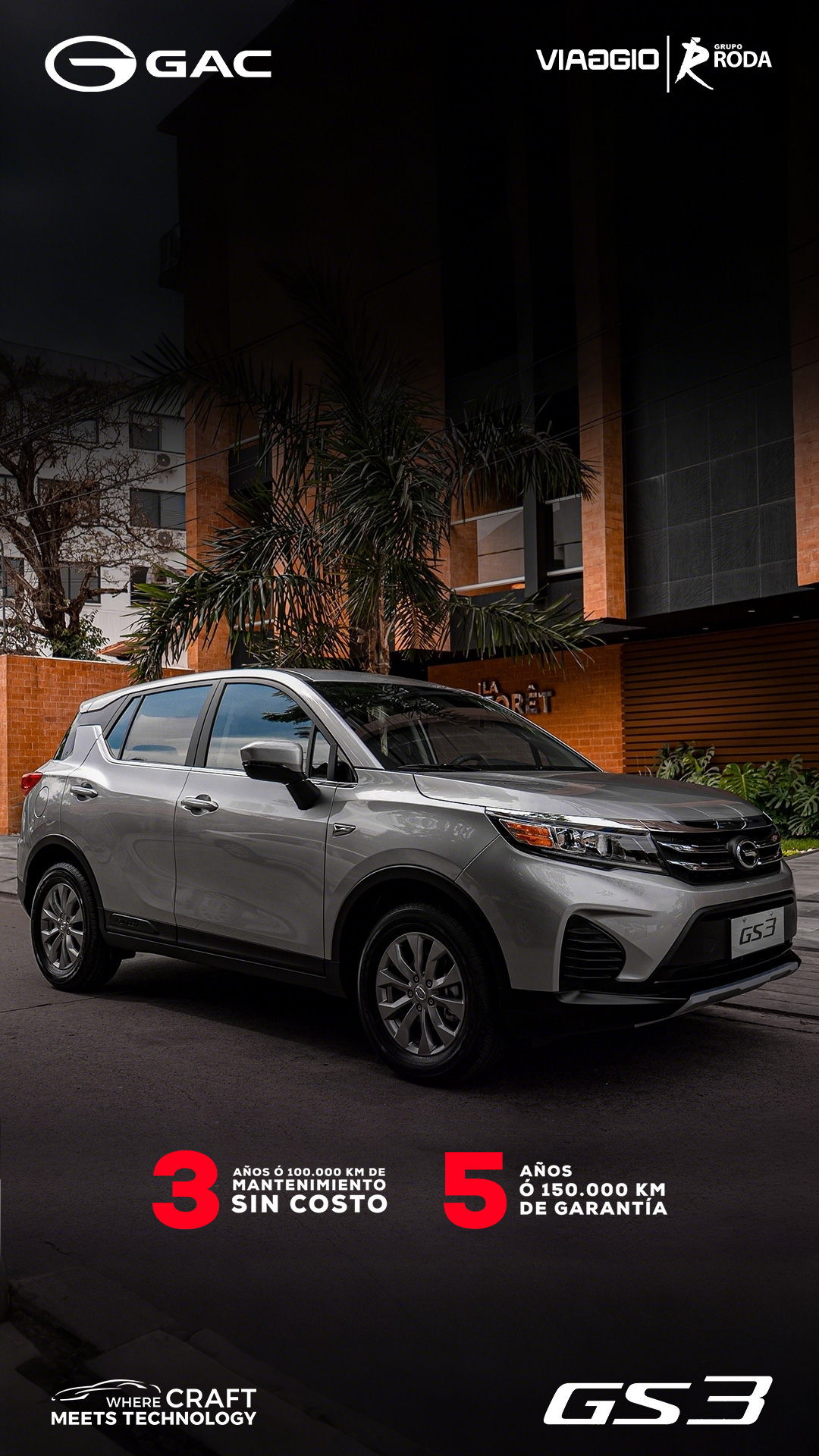 GAC Motor Bolivia Facebook ad from Jan 20, 2026