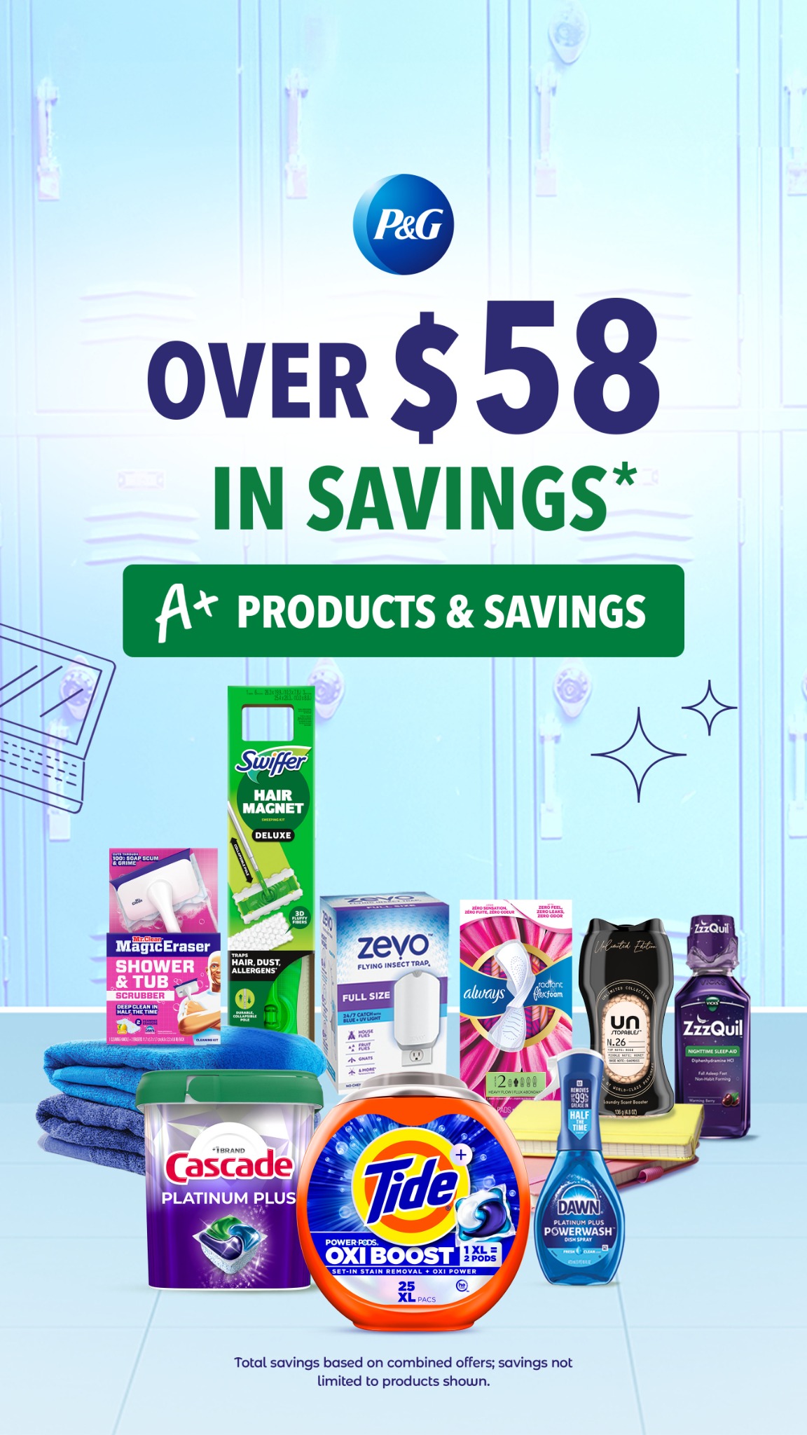 P&G brandSAVER Facebook ad