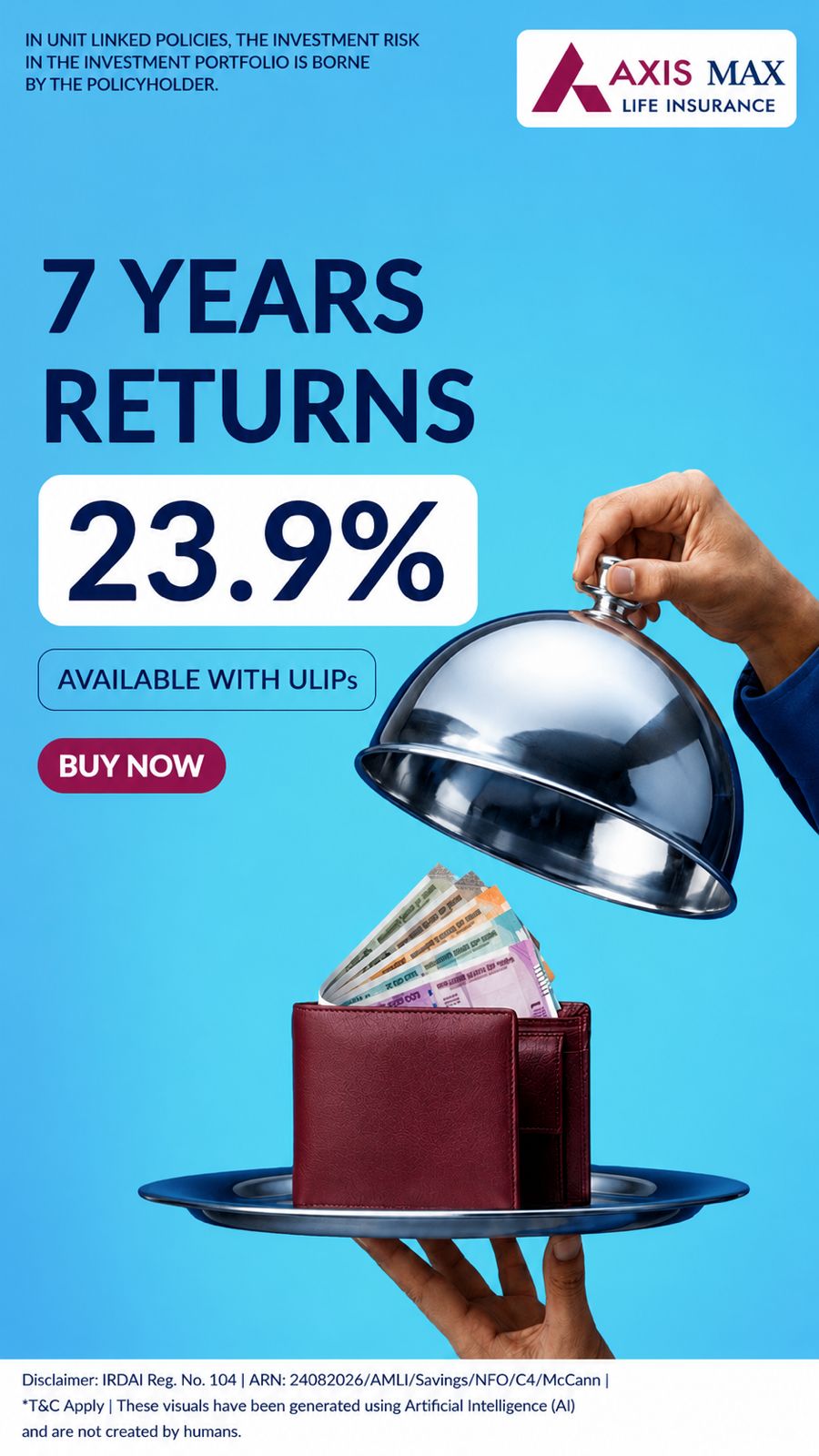 Axis Max Life Insurance Facebook ad