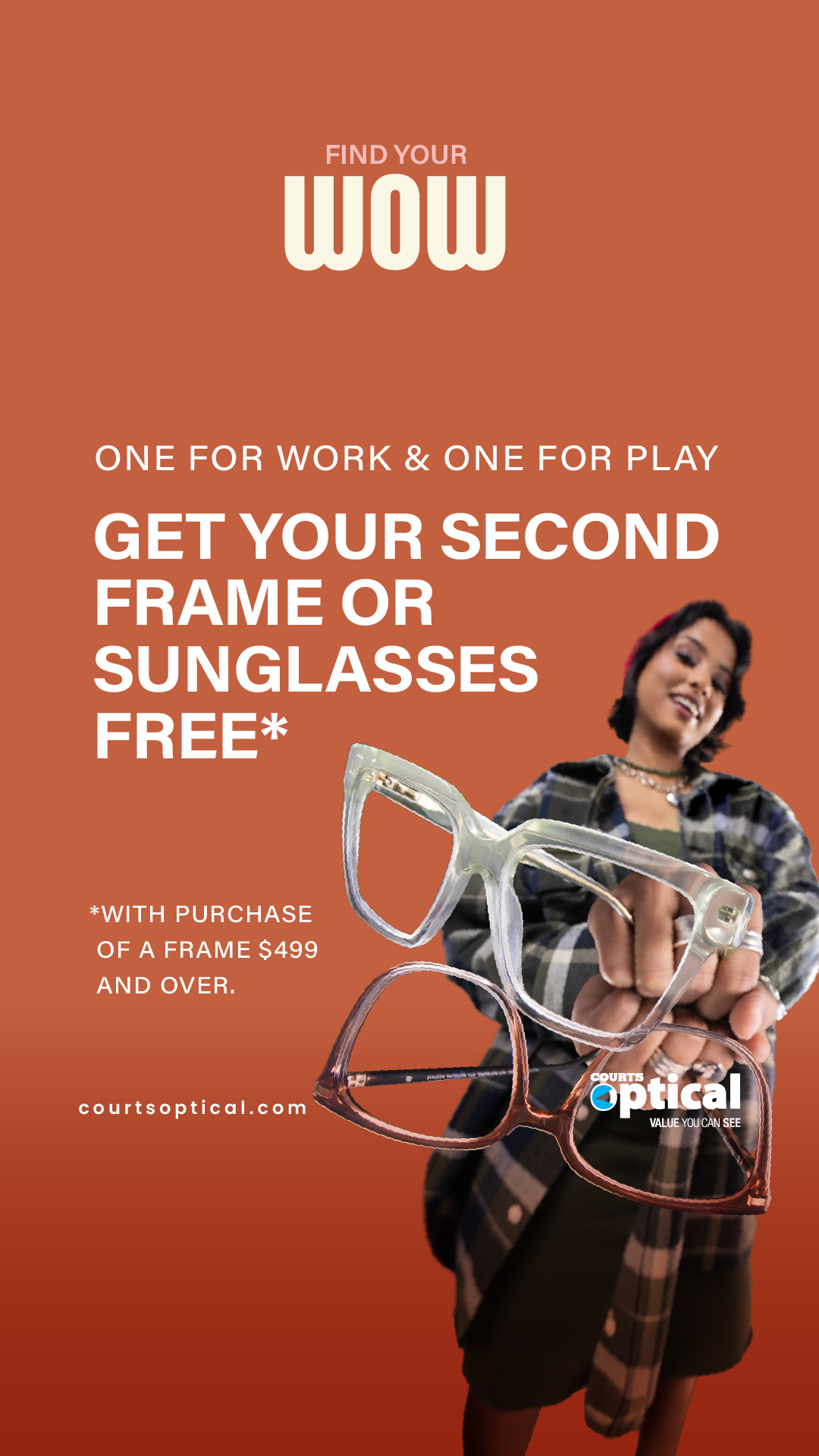 Courts Optical Belize Facebook ad from May 31, 2026