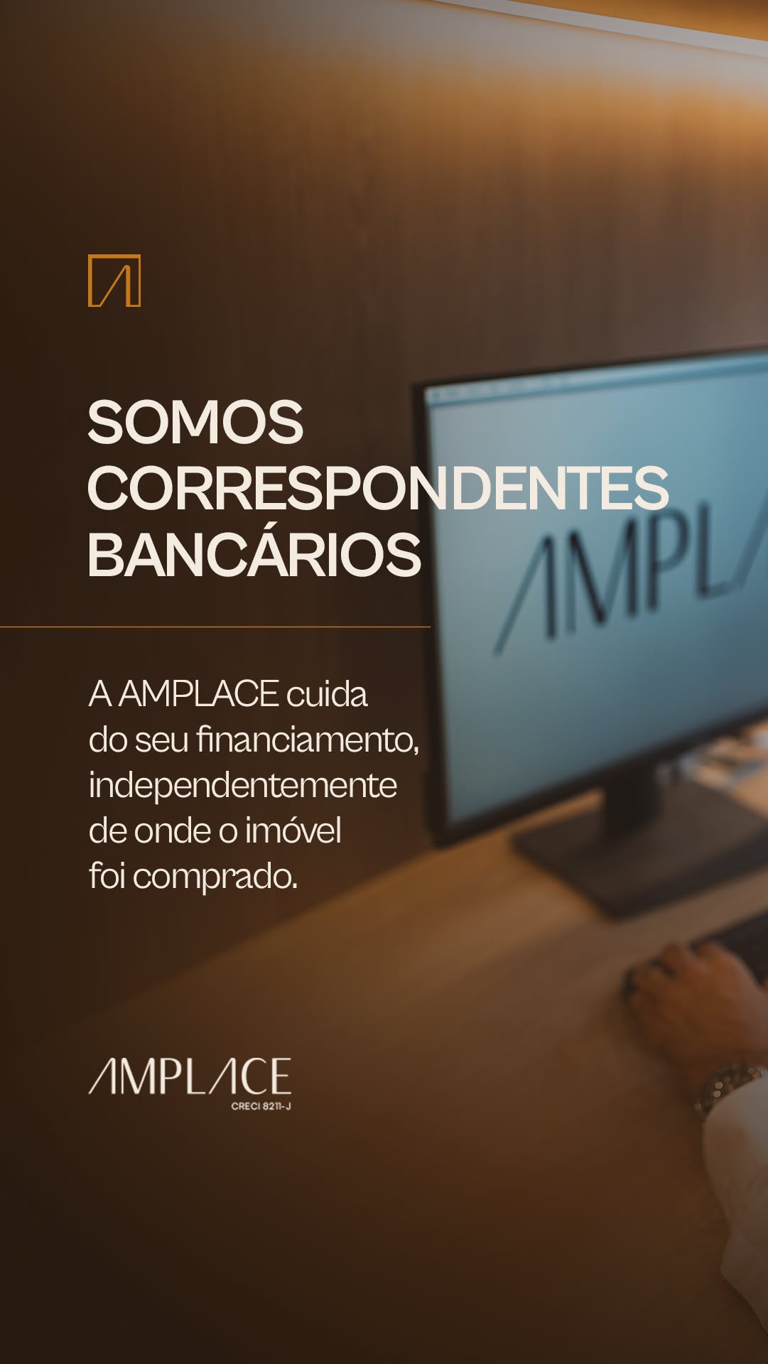 Amplace Imóveis Facebook ad from Jul 10, 2026