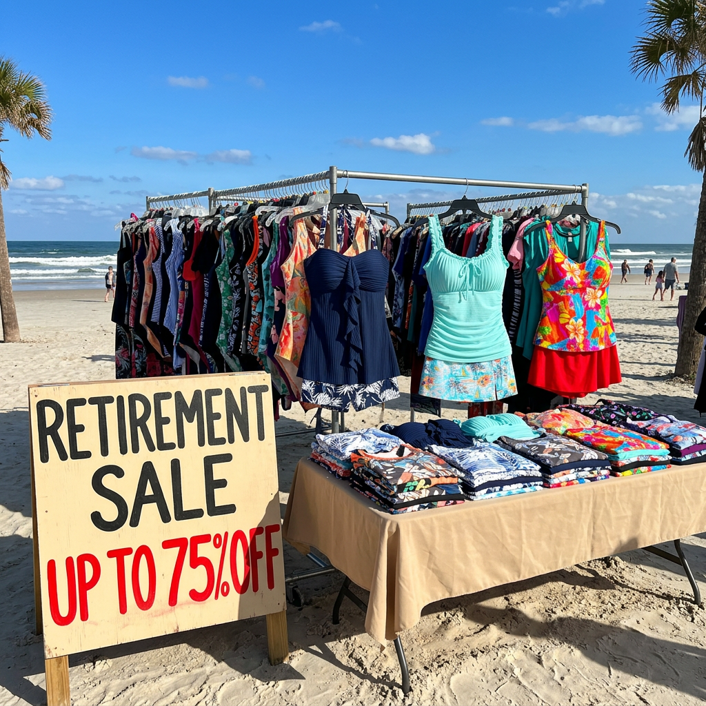 Susan Simmons Facebook ad: Susan's Swimwear Is Closing After 11 Years