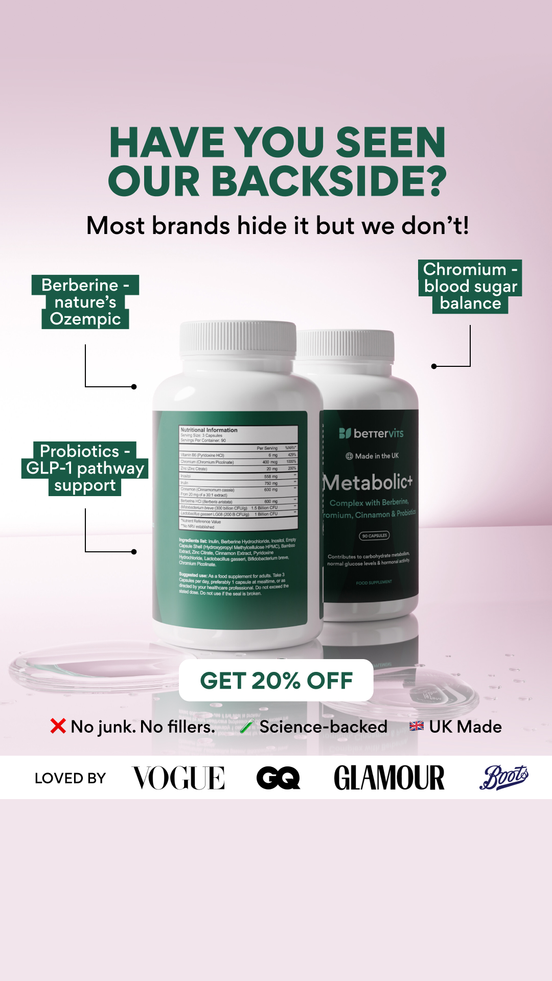 Bettervits Facebook ad