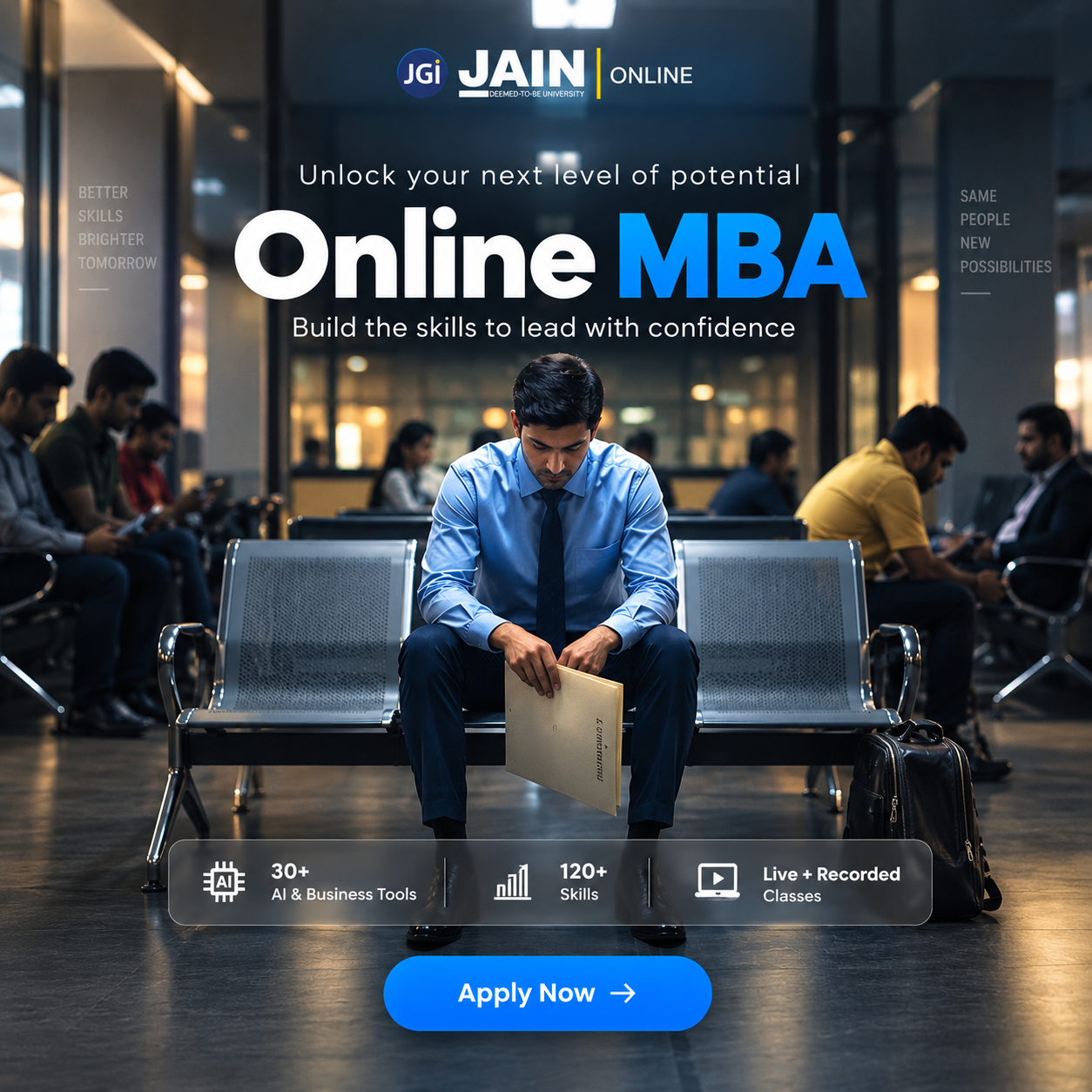JAIN Online Facebook ad: Take the Next Step with JAIN Online