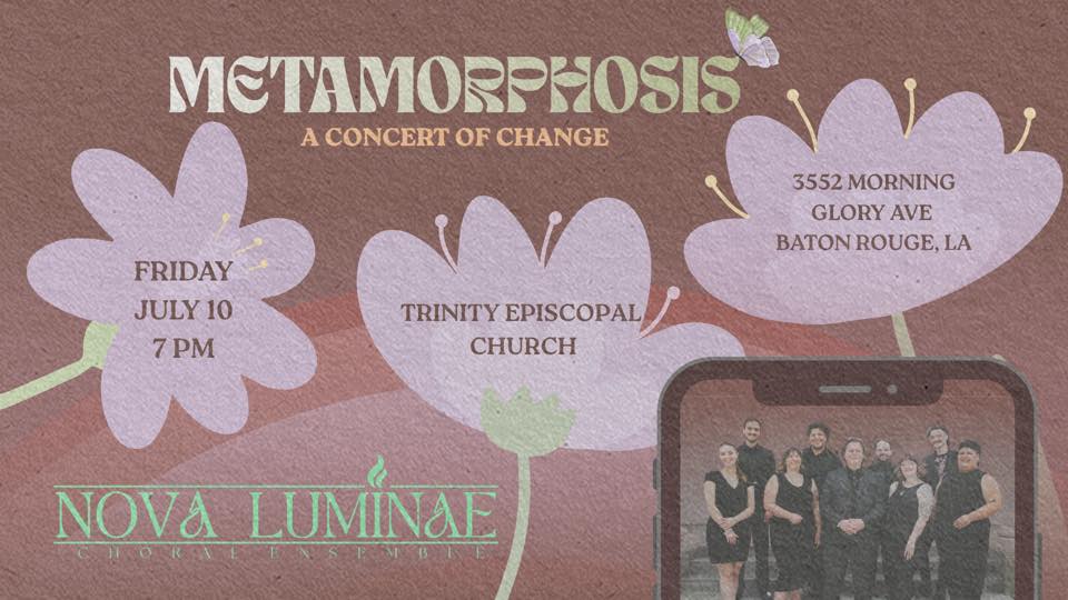 Nova Luminae Facebook ad: Metamorphosis: A Concert of Change