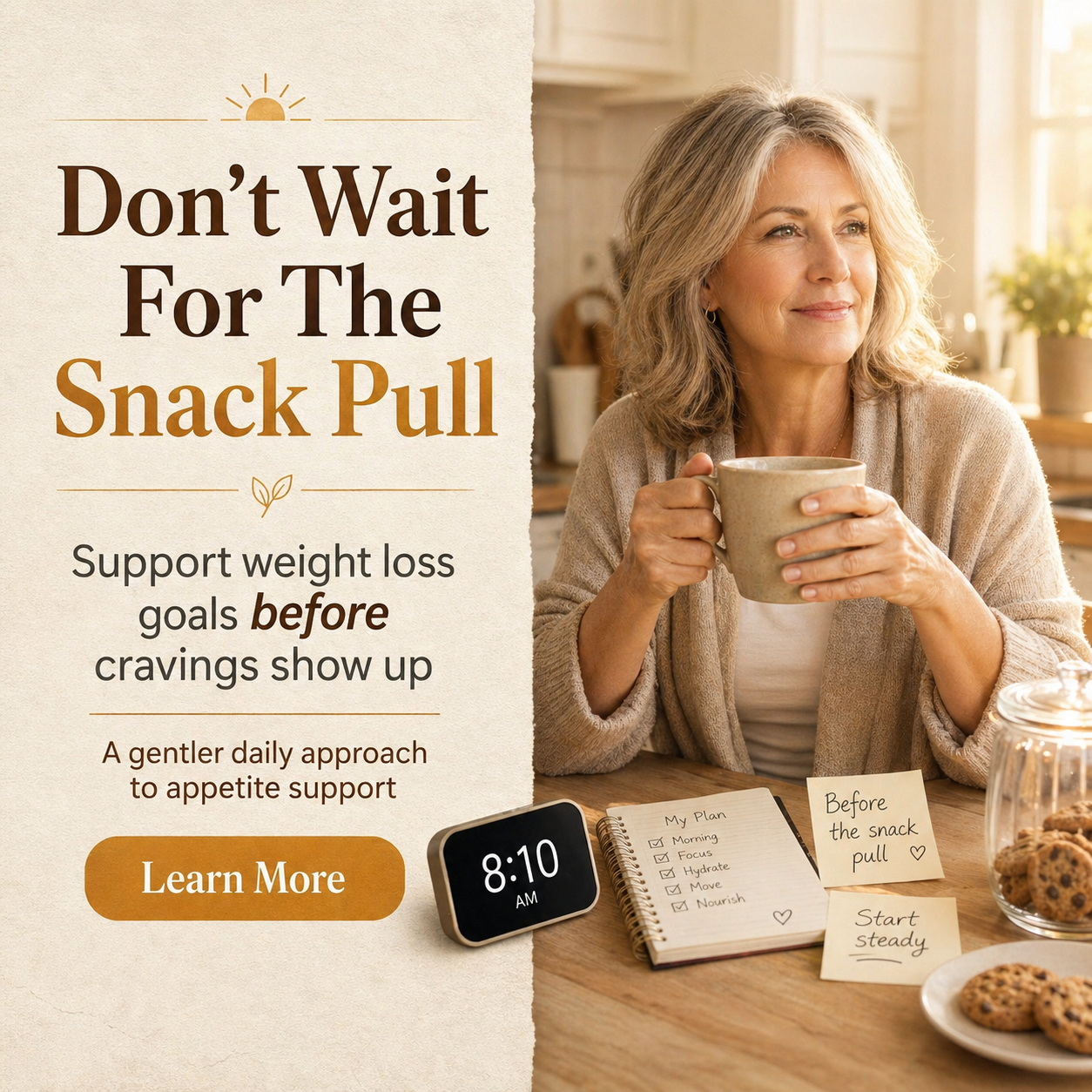 Dr Rebecca Collins - Weight Loss Coach Facebook ad: Not Another Harsh Fat-Burner