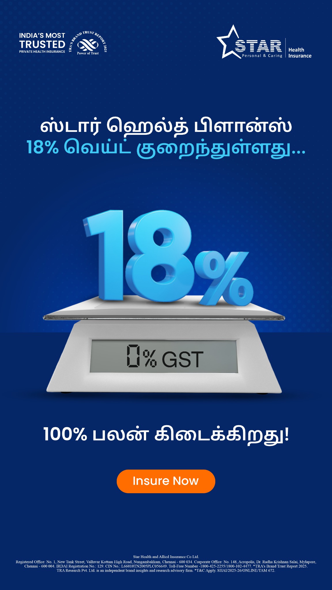 Star Health And Allied Insurance Co Ltd Facebook ad