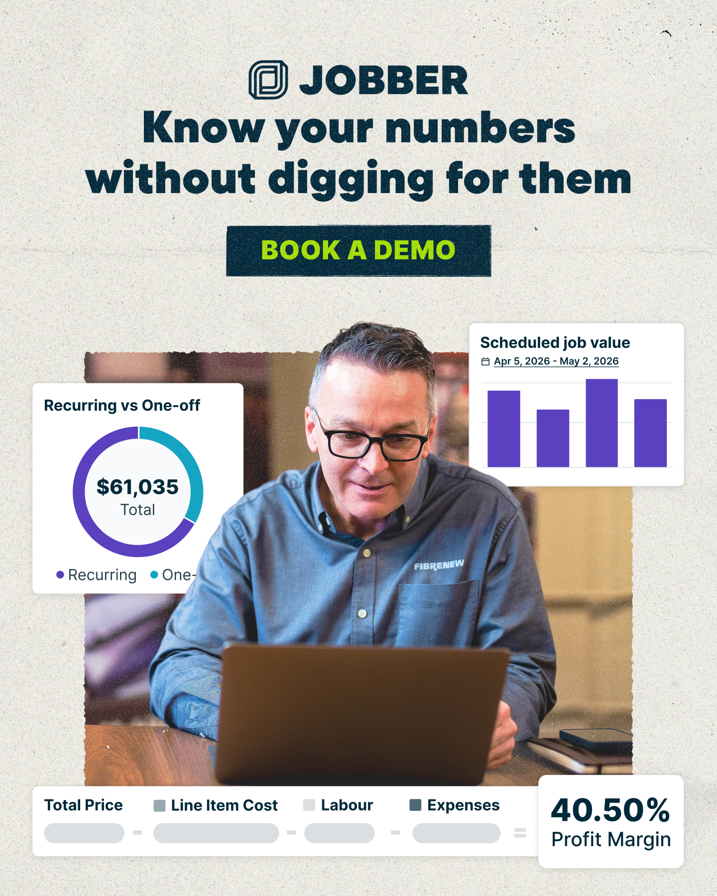 Jobber Facebook ad
