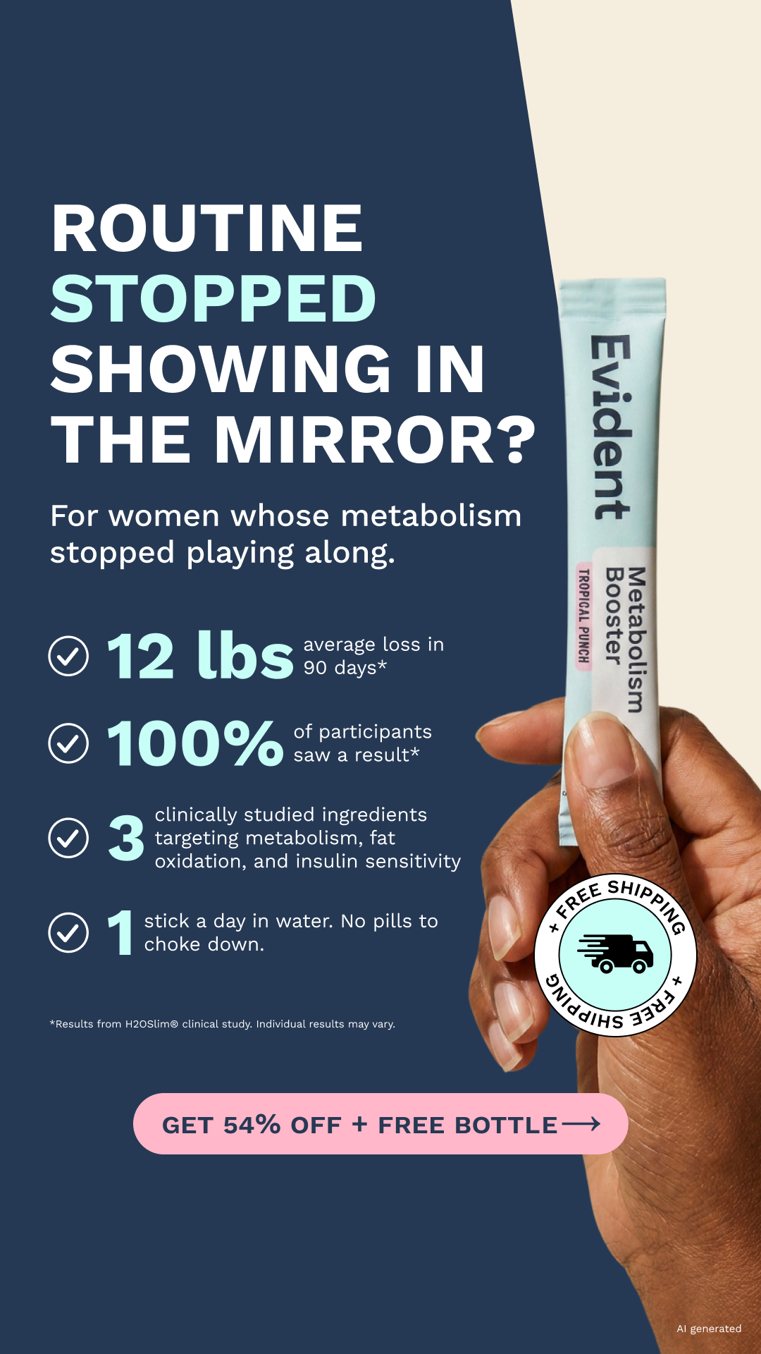 Evident Wellness Facebook ad