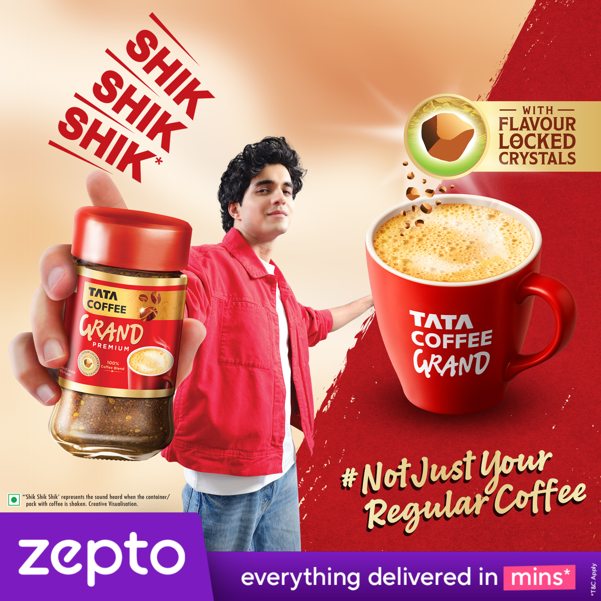 TATA Coffee Grand Facebook ad