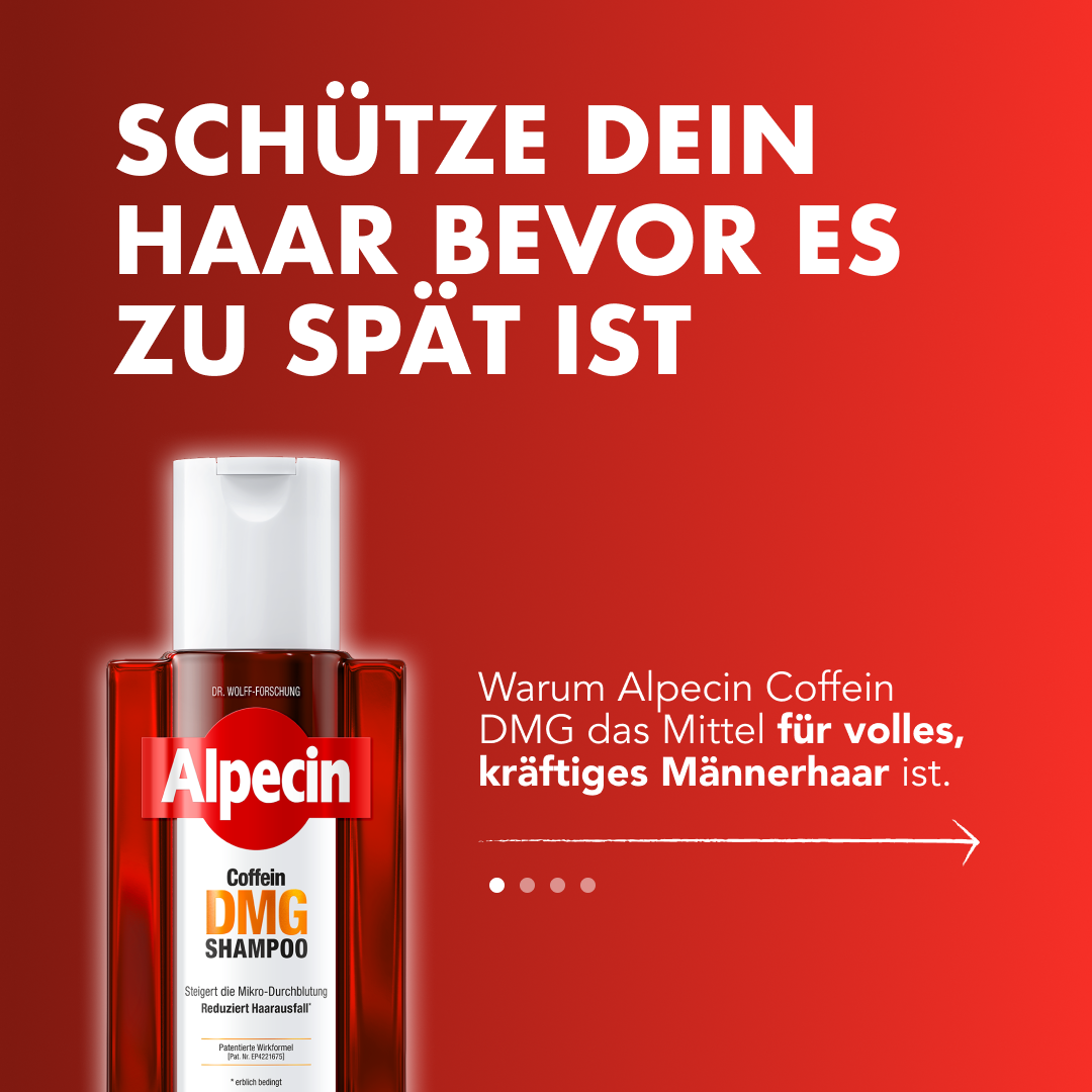 Alpecin Facebook ad