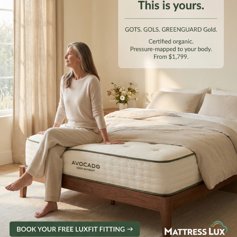 Mattress Lux - Mattress Store in Metro Atlanta, GA Facebook ad from Sep 13, 2026