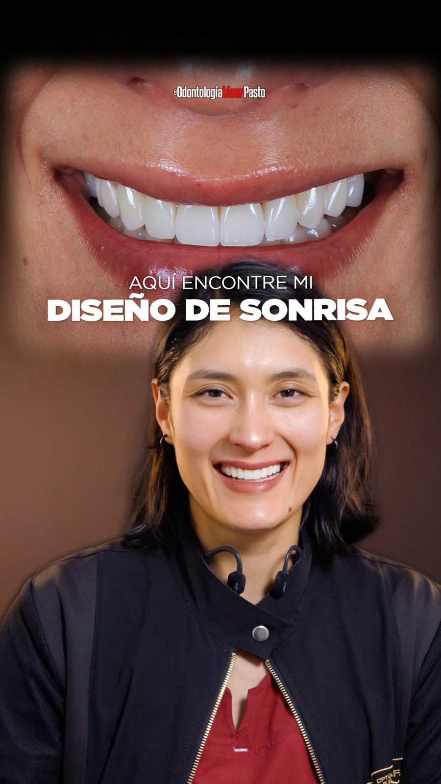 Odontología Láser Pasto Facebook ad: Cuando hablamos de mejorar tu sonrisa, no se…