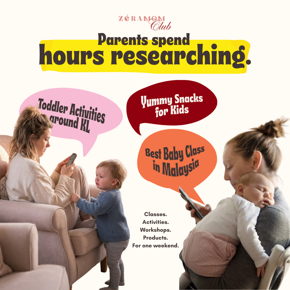 ZERA Mom Facebook ad: How much time do you spend researching before…