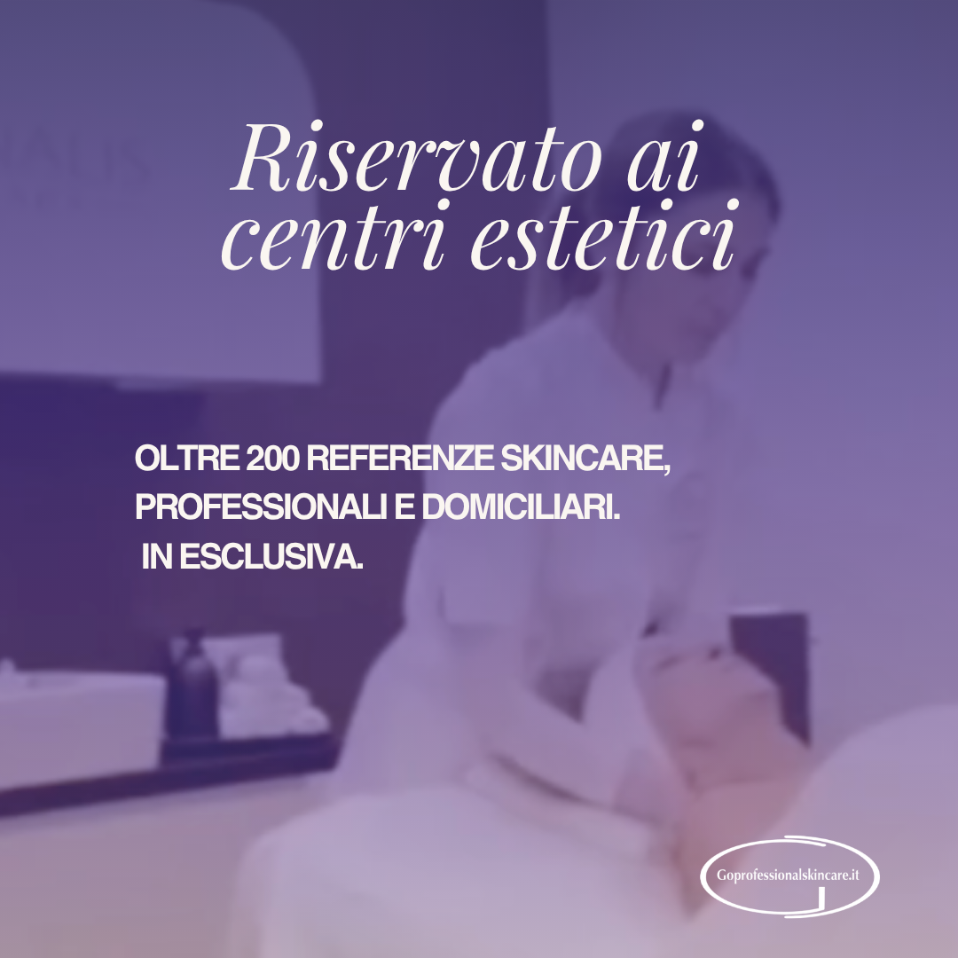 GO Professional Skin Care Facebook ad: SOLO PER CENTRI ESTETICI!