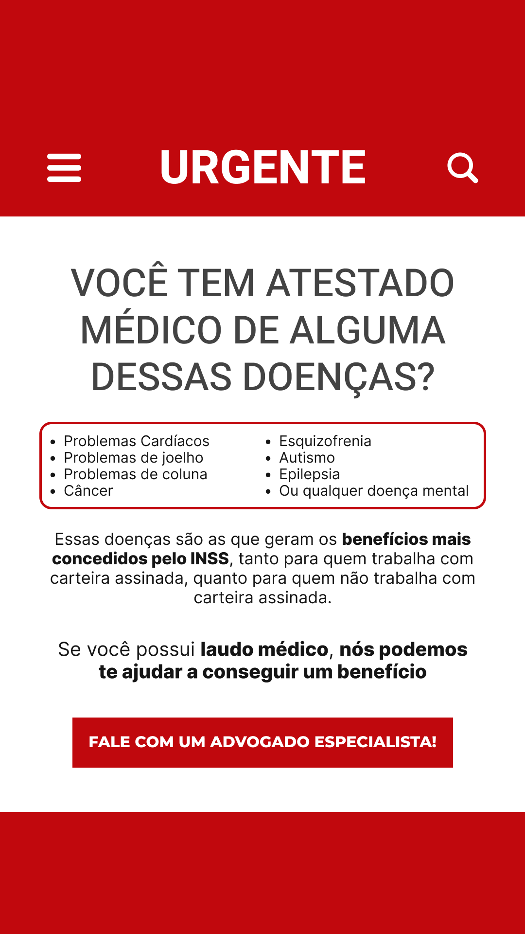 Rita Margarete Advogados Associados Facebook ad from Apr 16, 2026
