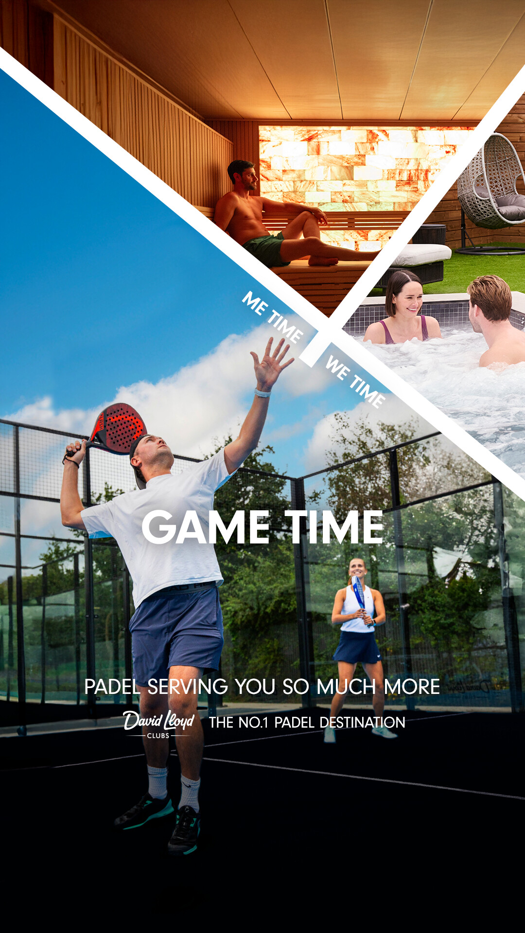 David Lloyd Clubs Facebook ad from Mar 19, 2026