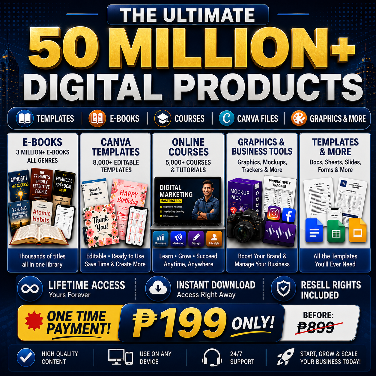 Digital Hustle PH Facebook ad: LIMITED-TIME OFFER