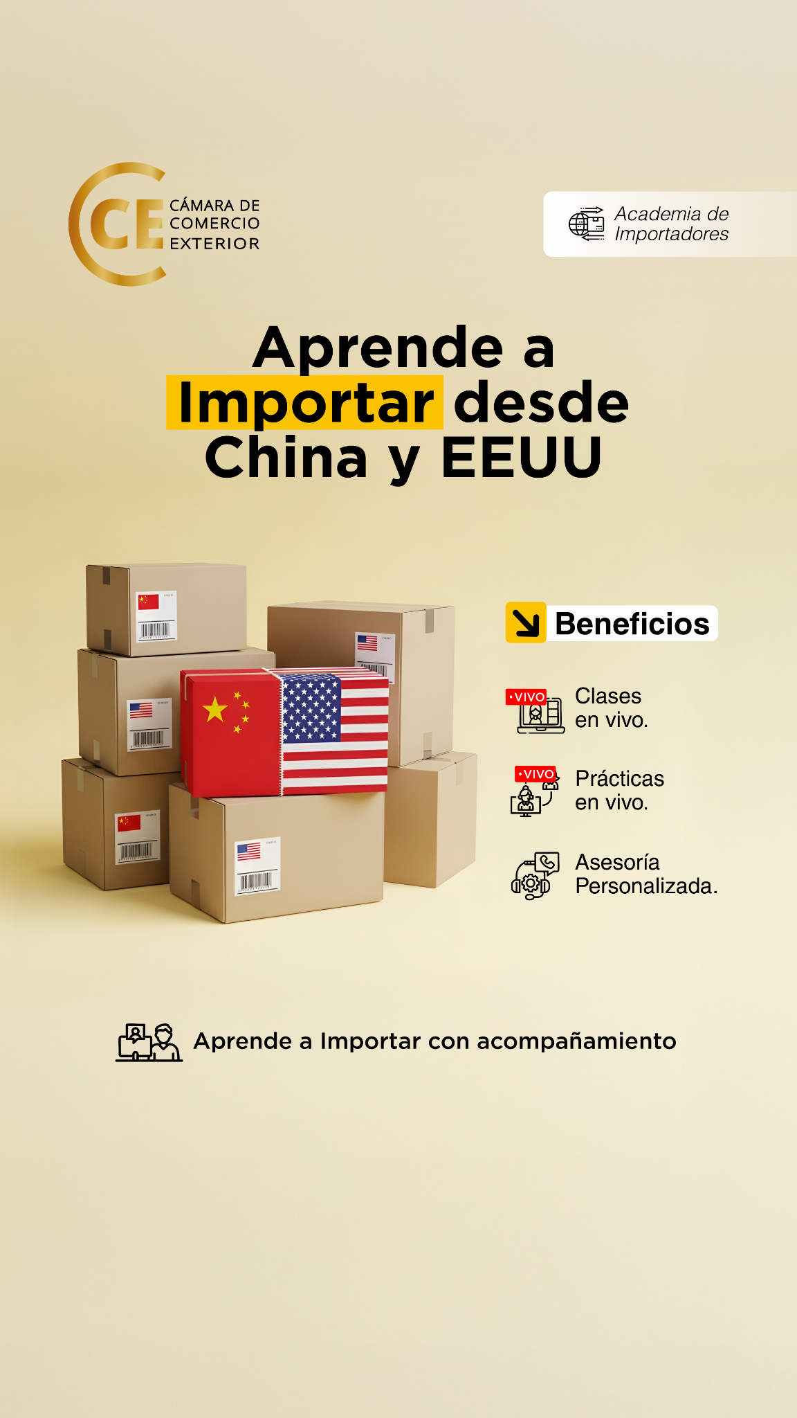 Cámara de Comercio Exterior Facebook ad