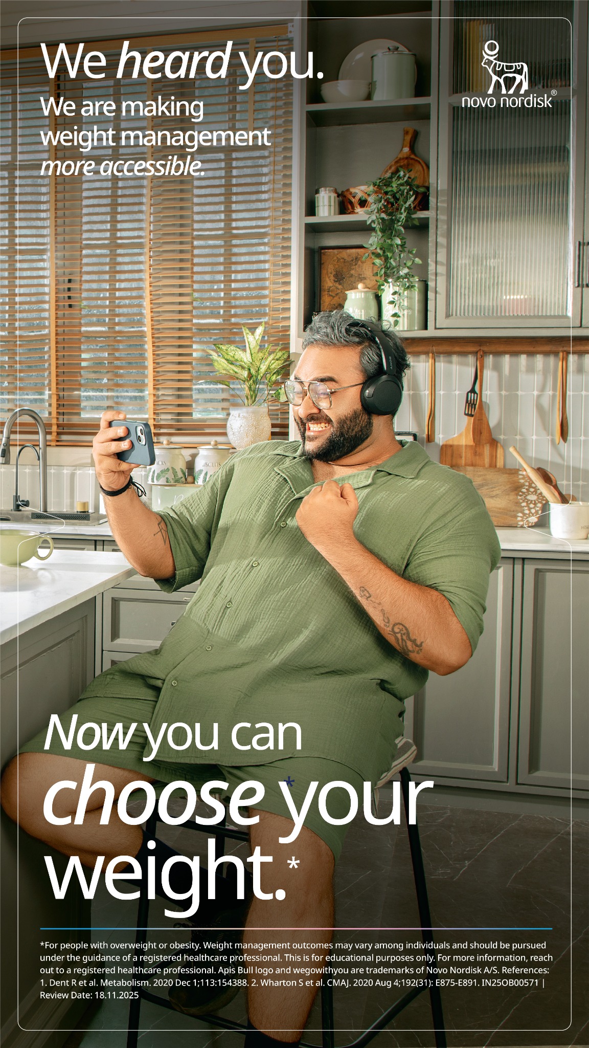Novo Nordisk Facebook ad