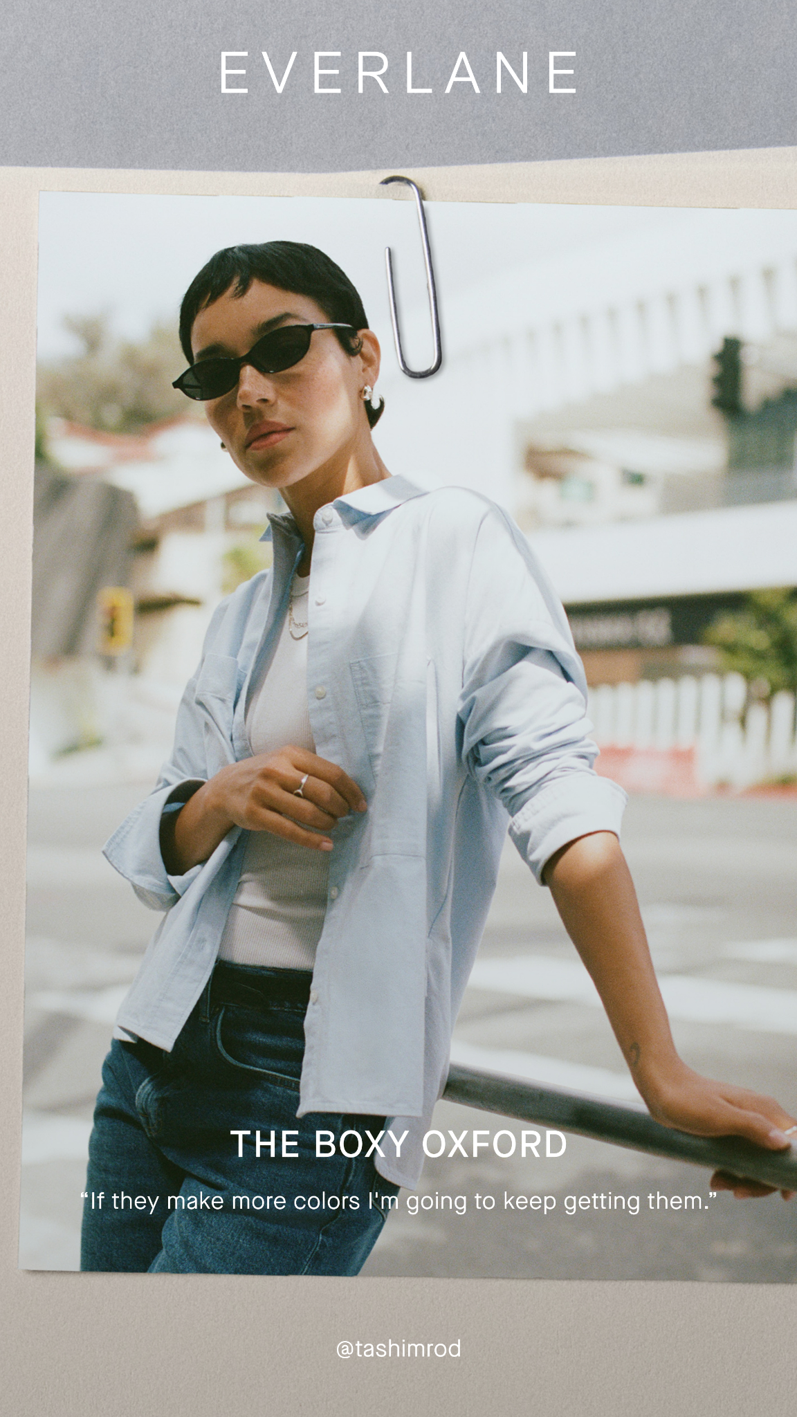 Everlane Facebook ad