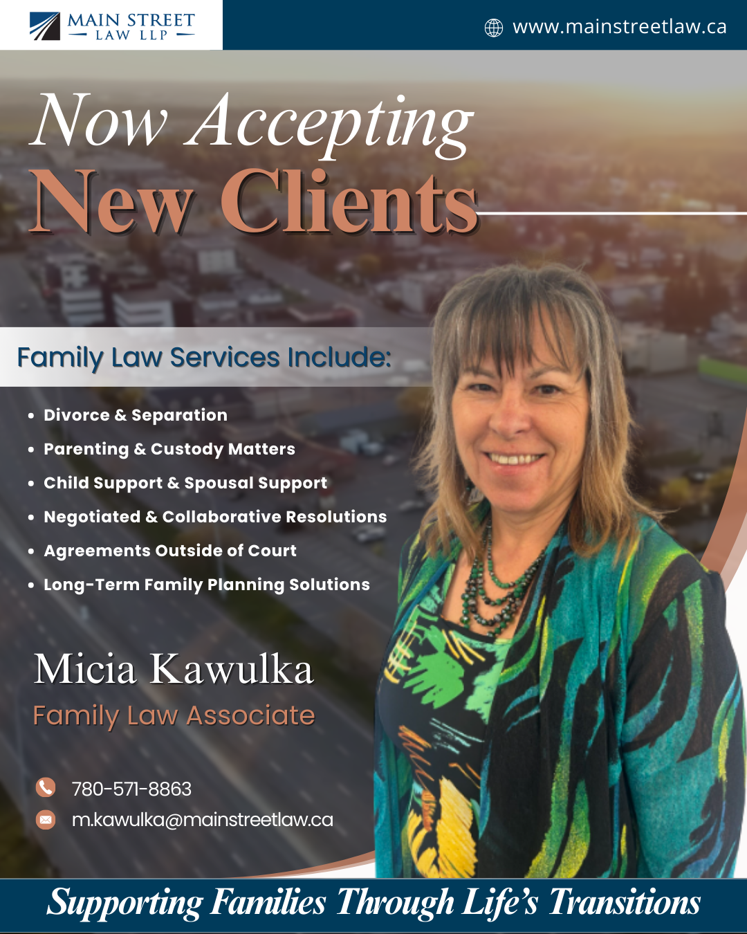 Main Street Law LLP Facebook ad from Jan 26, 2026