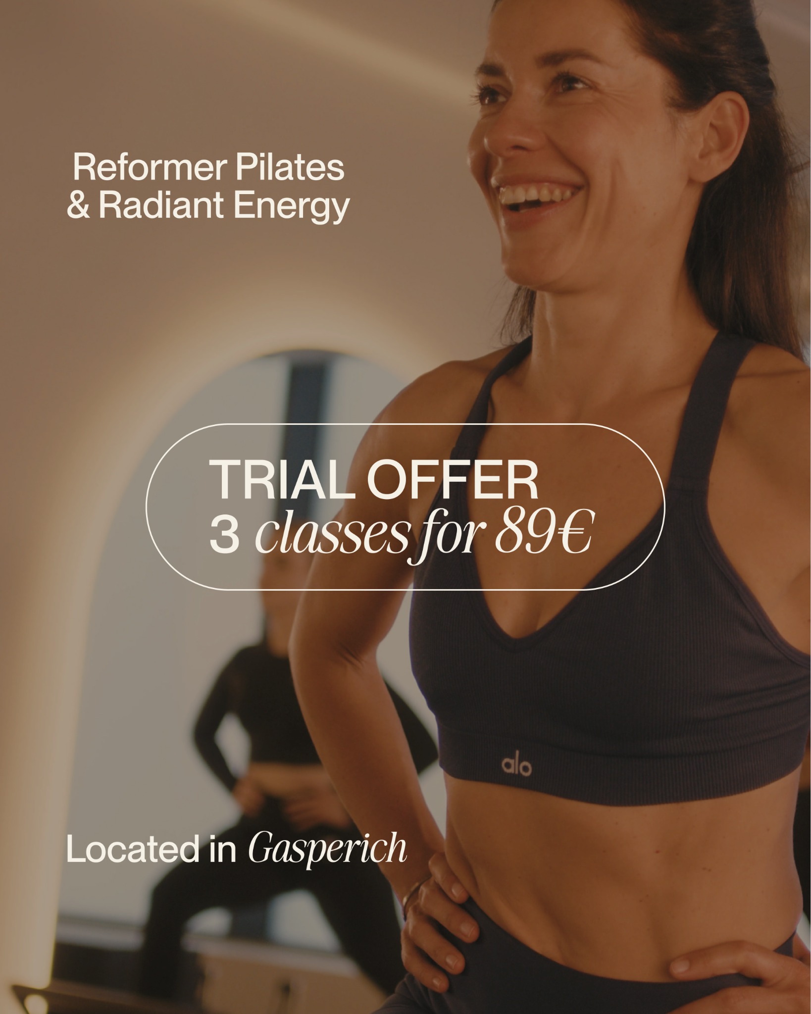 TUBA Pilates Facebook ad
